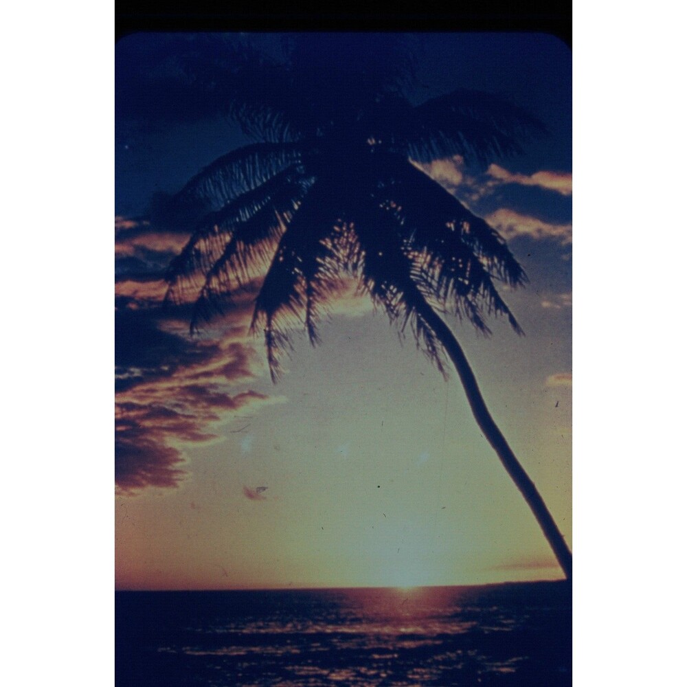 Original 1965 35mm Slide, "An Hawaiian Sunset #2", Hawaii